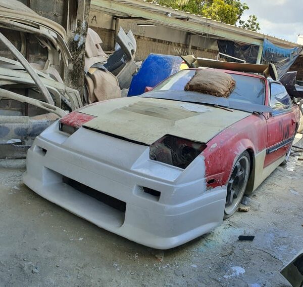 nissan 300zx z31 front bumper shark style $360 usd shipped
