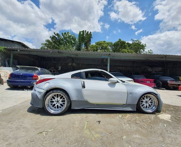350z nismo style  sideskirt 