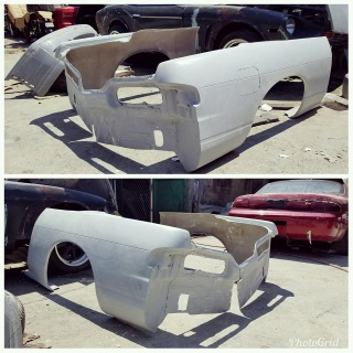 Completed s13 240sx coupe Rear End Oem Spec 