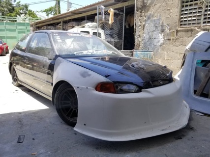 Honda Civic EG drag front end