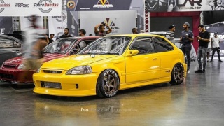 Honda Civic EK front fenders JS style 99-00