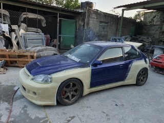 Honda Civic EK widebody pandem style
