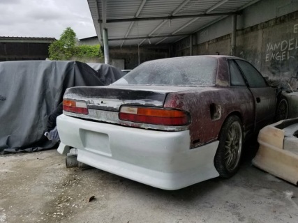 Rear Bumper ONLY type 3 style for coupe 180sx s13 240sx (copia)