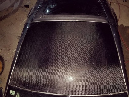 carbon fiber roof skin