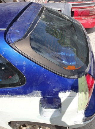 Honda civic ek Honda Access style rear tailgate spoilers FRP