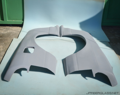 nissan 240sx 180sx Rear over fender type I 30mm - jpstyle for 240sx hatch