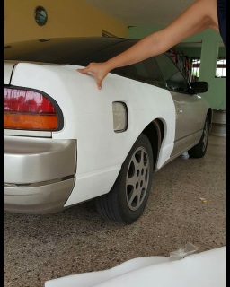 Nissan 240sx Coupe and Hatch Overfender type I 50mm