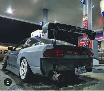 overfenders 240sx 180sx HATCH AND COUPE type II style 50mm