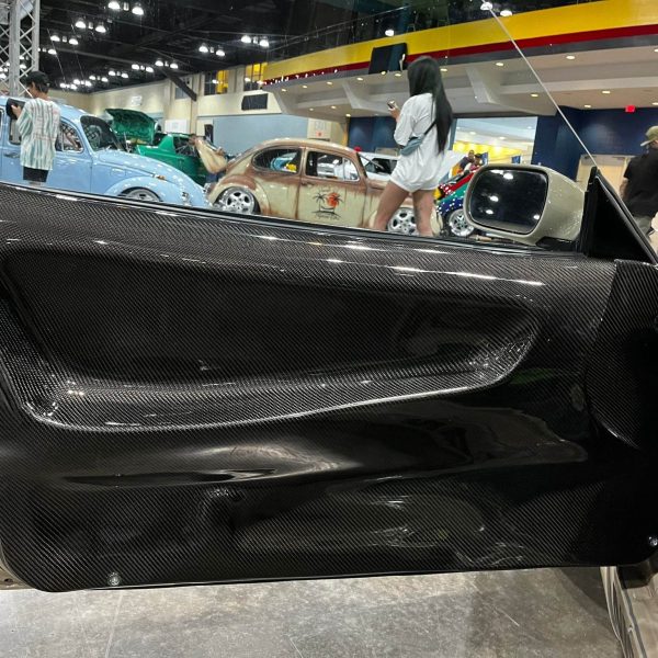 Nissan 240sx 180sx s13 door panels carbon fiber pair
