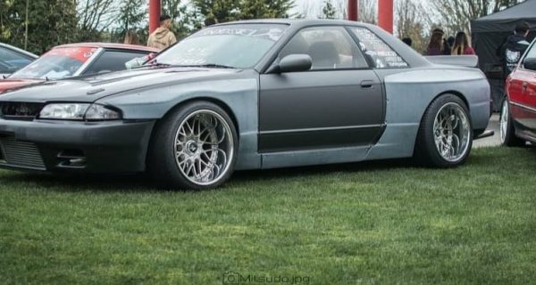 R32 sideskirts pndem style carbon fiber