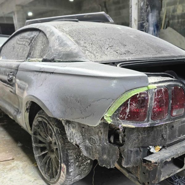 ford mustang sn95 rear overfernders 50mm style wide