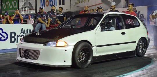 Honda Civic EG Front Drag End Exospeed Style FRP
