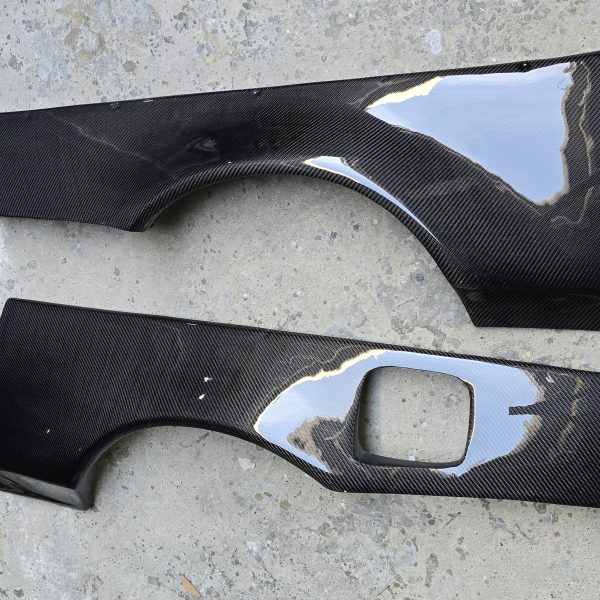 Nissan 300zx z32 2+0 and 2+2 rear flares carbon fiber