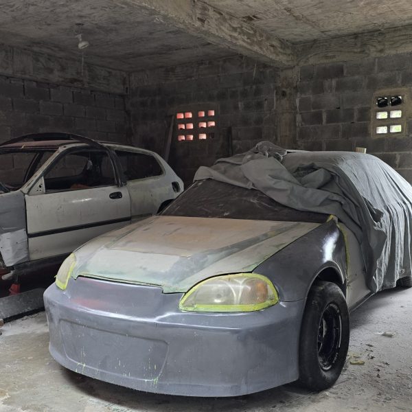 Honda Civic EK 96-98 Exospeed style Drag Front end